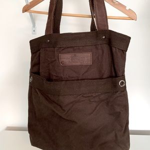 Campus Crew Brown Canvas Bag - good for the beach or school bag!